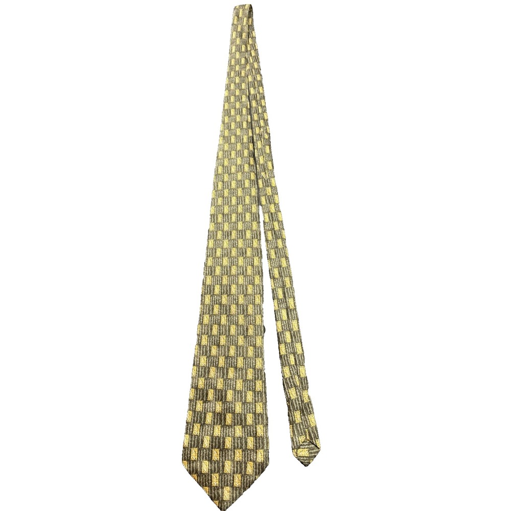 UTY Brown/Yellow‎ Neck Tie